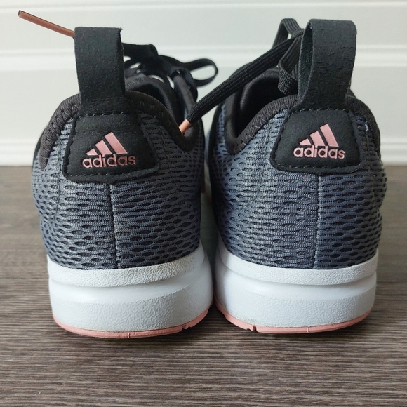 Adidas durama cloudfoam ortholite. Size 7 Gray + pastel pink - Picture 3 of 10